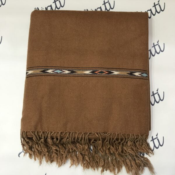 Swati Woolen Lambs Shawl for Men Different Colors