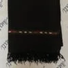 Lot wool Black Swati Shawl for men pure woolen