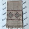 Swati Woolen Shawl with Light Color For Winter