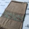 Swati Woolen Shawl with Feroza color embroidery