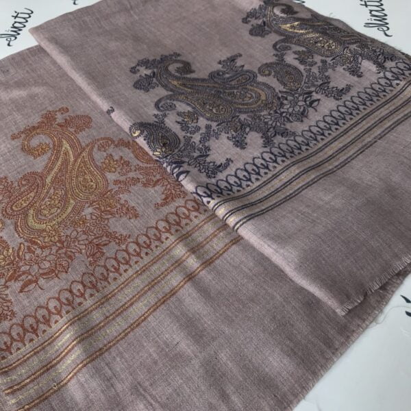 Pashmina Shawl with shine attractive embroider