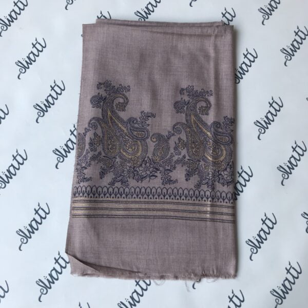 Pashmina Shawl with shine attractive embroider