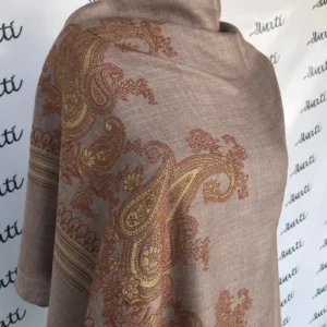 Pashmina Shawl with shine attractive embroidery