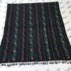 Swati Woolen Shawl for Ladies with Hand Embroidery Black Shawl