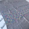 Multi-color swati embroidery on gray woolen shawl