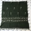 Green Swati Woolen Shawl Karosha Embroidered