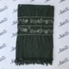 Green Swati Woolen Shawl Karosha Embroidered