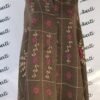 Brown Hand embroidered Woolen Shawl