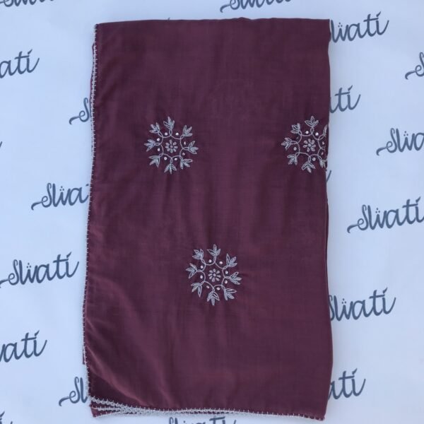 Hand embroidered women shawl for summer