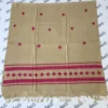 Attractive women woolen shawl with Pink Swati Embroidery