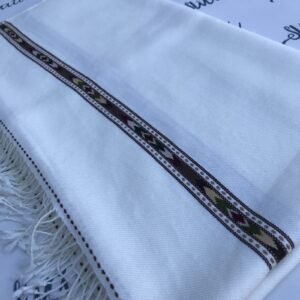 Double 48 Offwhite Men Shawl