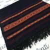 Traditional Velvet Shawl for Men – Dark Blue