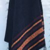 Traditional Velvet Shawl for Men – Dark Blue