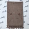 Brown Women Woolen Khadai Shawl