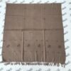 Brown Women Woolen Khadai Shawl