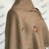 Brown Women Woolen Khadai Shawl