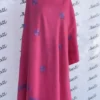 Woolen hand embroidery pink color swati embroidery women shawl