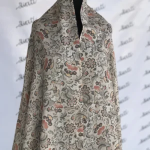 Attractive woolen women printed shawl swati shawl