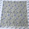 Clean woolen shawl with printed design