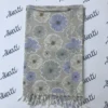 Clean woolen shawl with printed design