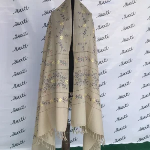 Taar Kashi and hand embroidery light color attractive design