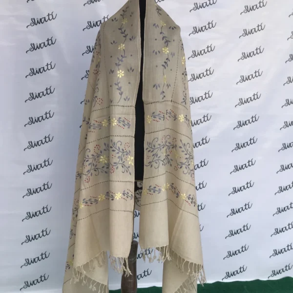 Taar Kashi and hand embroidery light color attractive design