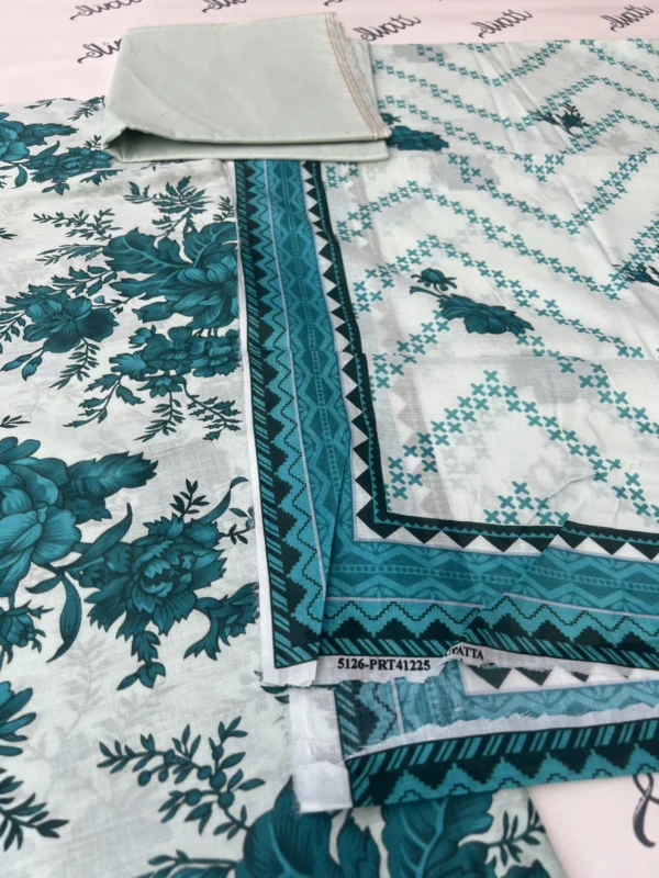 Attractive Light Color Summer Lawn 3 Piece Printed