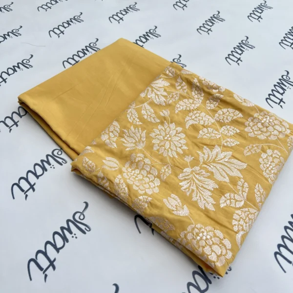 Attractive Yellow 2 piece Summer Lawn for women