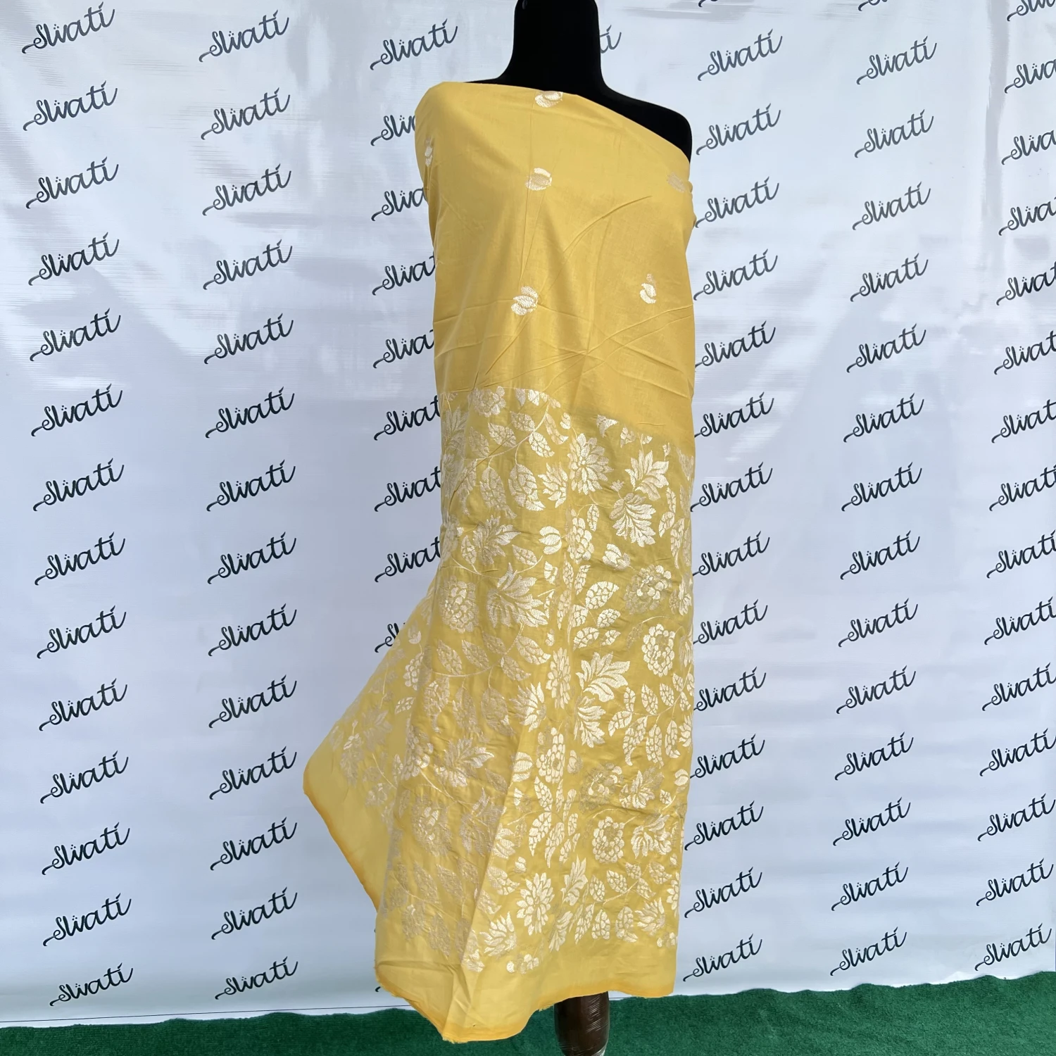 Attractive Yellow 2 piece Summer Lawn for women
