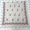 Summer Lawn Shawl Hand embroidered Offwhite Color for ladies