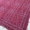 Swiss Lawn Women Shawl for Summer Pink Color with Attractive Machine Embroidery