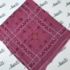 Swiss Lawn Women Shawl for Summer Pink Color with Attractive Machine Embroidery