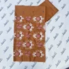 Unstitched 2 piece Lawn - Dark Peach Color