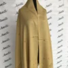 Swati Camel Color Khadai Woolen Shawl With Colorful Embroidery