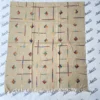 Attractive hand-embroidered woolen swati shawl with multi color embroidery