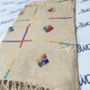 Attractive hand-embroidered woolen swati shawl with multi color embroidery