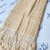 Attractive Design Cream Color Winter Swati Shawl