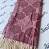 Attractive Red Color Woolen Winter Swati Shawl