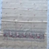 Attractive Machine-embroidery Cream Color Shawl