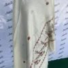 Beautiful Swati Woolen Machine-embroidery Cream Color Shawl