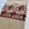 Attractive Camel Color Woolen Swati Shawl