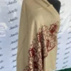 Attractive Camel Color Woolen Swati Shawl